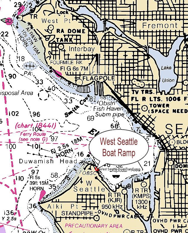 West Seattle Boat Ramp