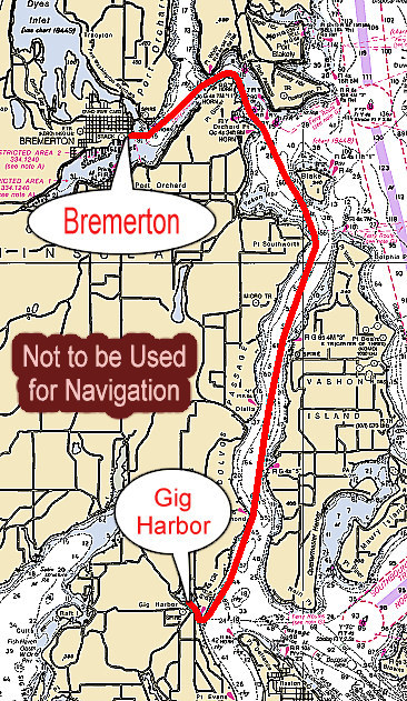 Bremerton - - - Gig Harbor