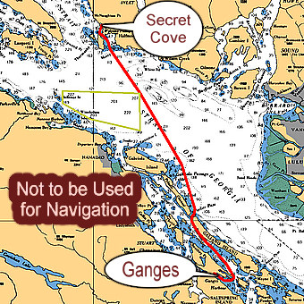Ganges - - - Secret Cove